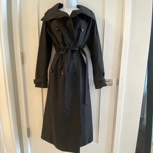 Black trenchcoat